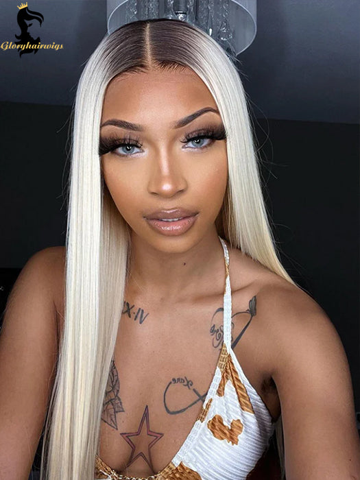 brown lace front wig human hair