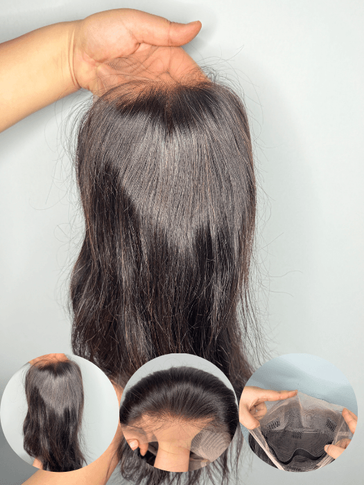 Premium 360 HD Lace Human Hair Wig – Natural Hairline
