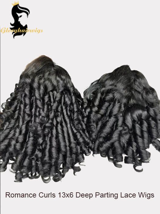 Romance Curl 13x6 Lace Frontal Wig: 100% Virgin Human Hair - HD Lace