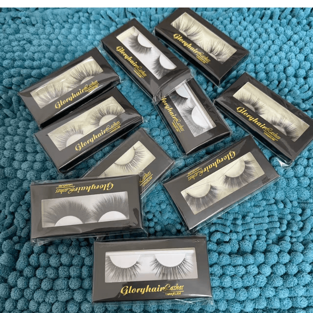Mystery Lash Collection Mink & Faux False Eyelashes Short Medium Long 10pc
