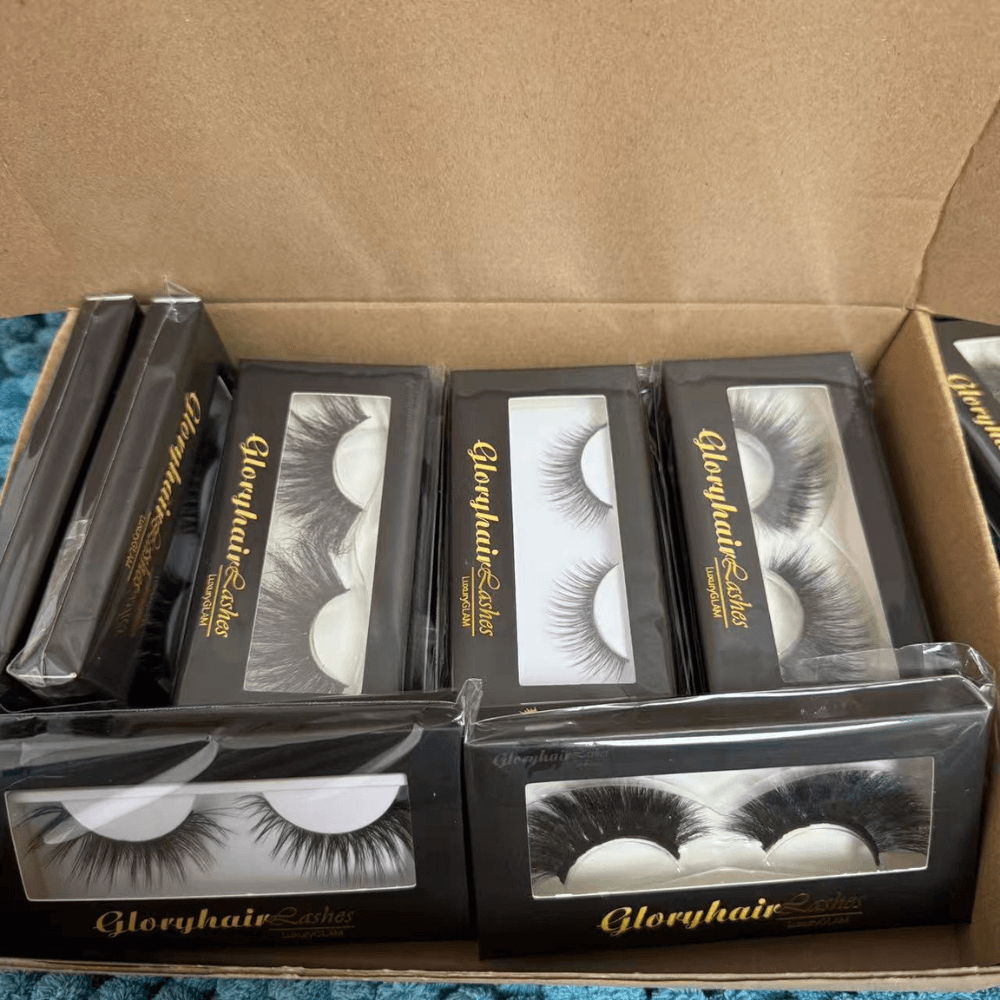 Mystery False Eyelash Set Mink Faux Strip Lashes All Lengths 10 Pairs Gift