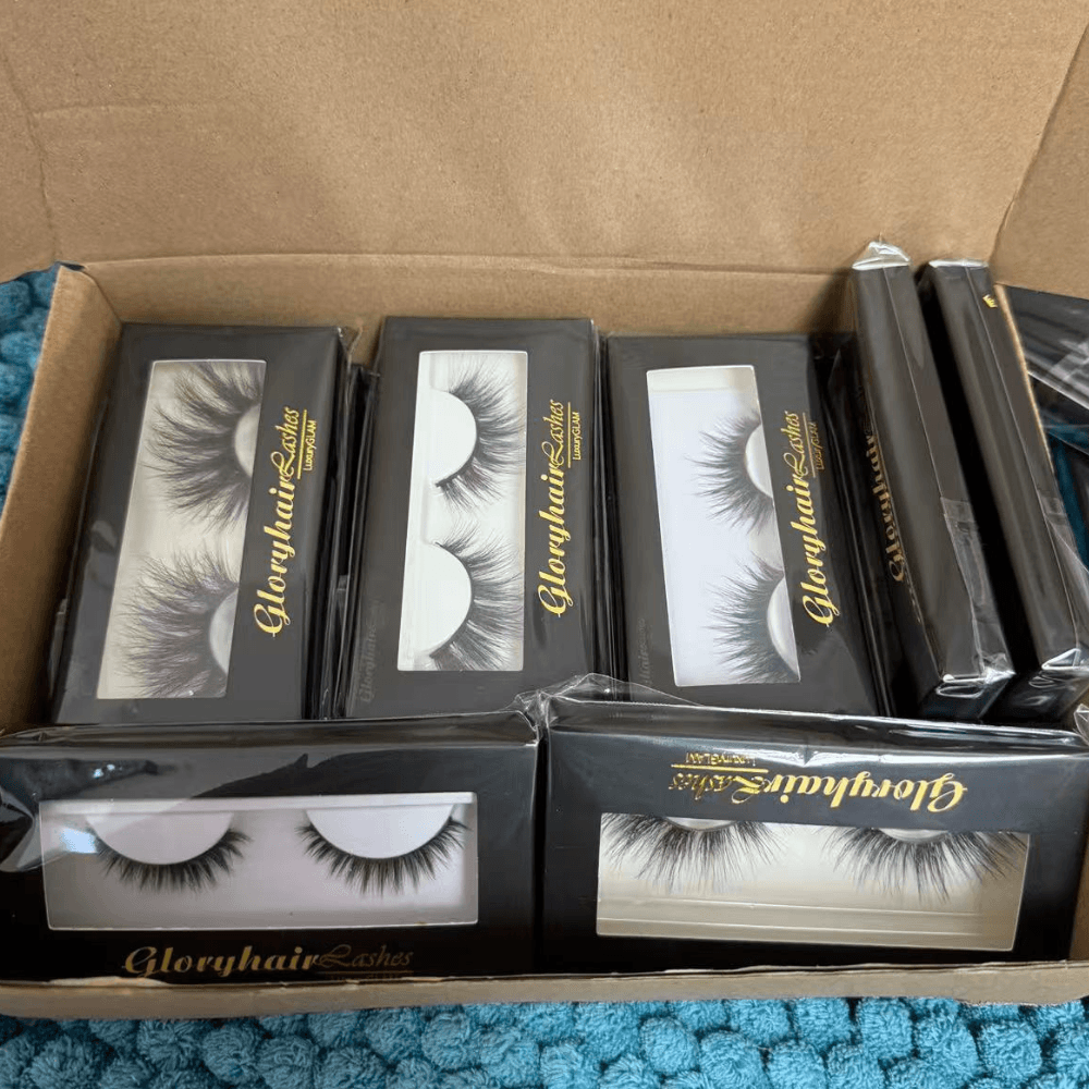 Mystery False Eyelash Set Mink Faux Strip Lashes All Lengths 10 Pairs Gift