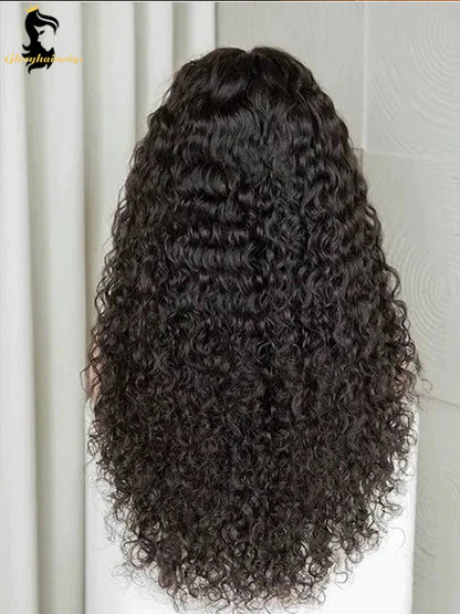glueless water wave wig