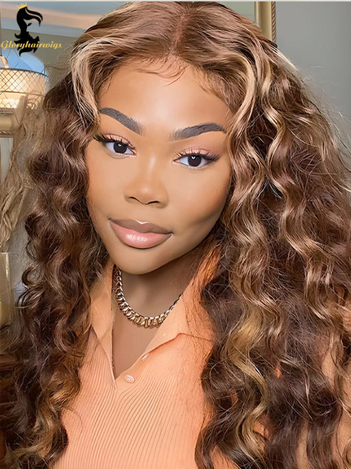 loose deep wave wig