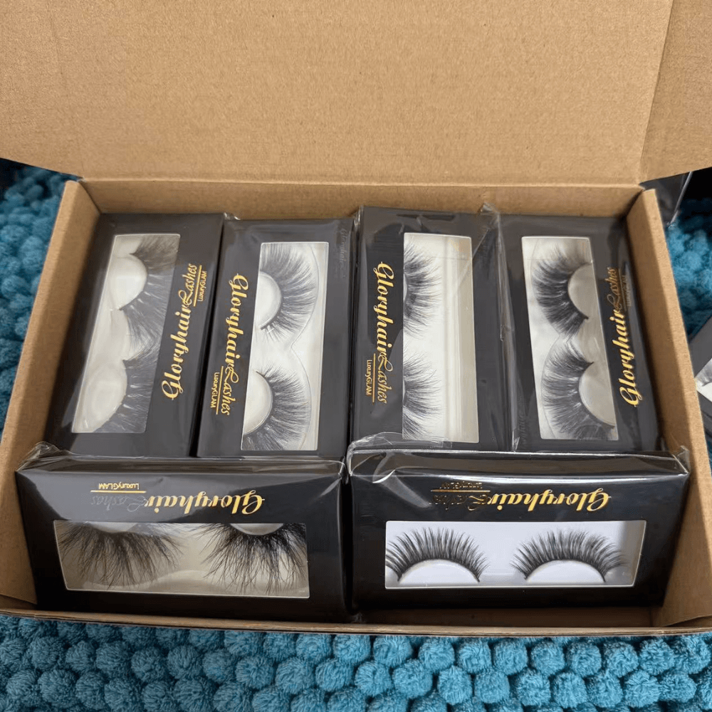 Blind Box Eyelashes Mink Faux Short Medium Long Lash Strips Surprise Pack