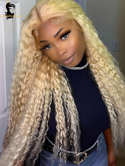 blonde glueless wig