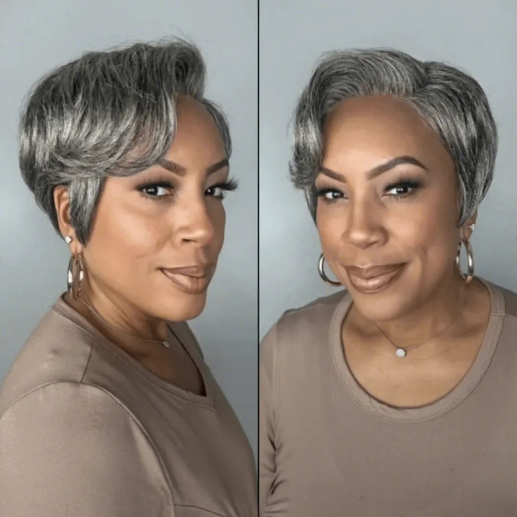 Curly Short Bob Pixie 13x6 Lace Frontal Human Hair Wig
