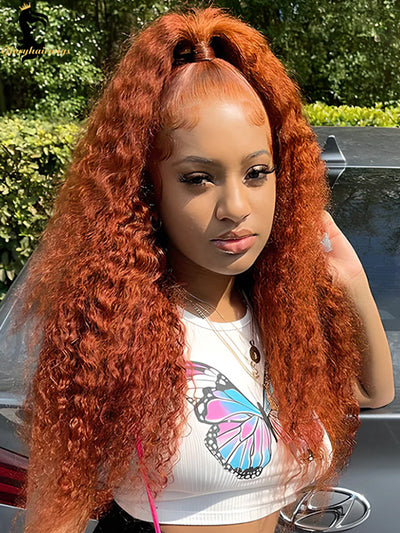 ginger lace front wig