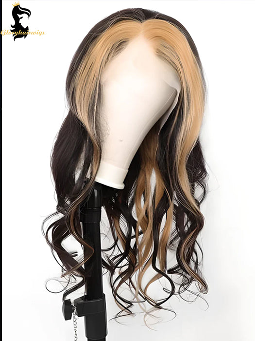 honey blonde hd lace wig