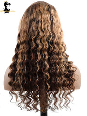 loose deep wave frontal wig