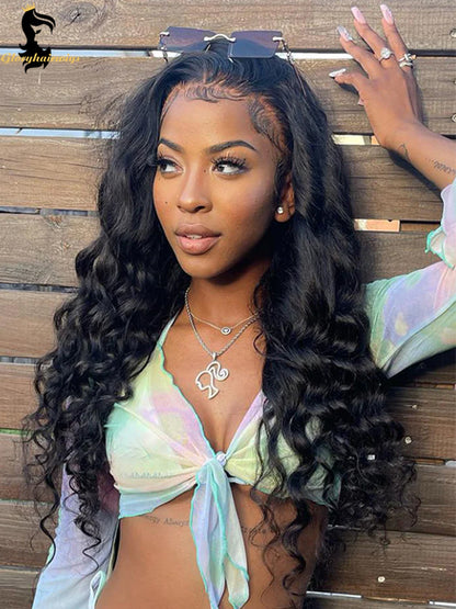 loose deep wave frontal wig
