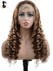 30 inch loose deep wave wig