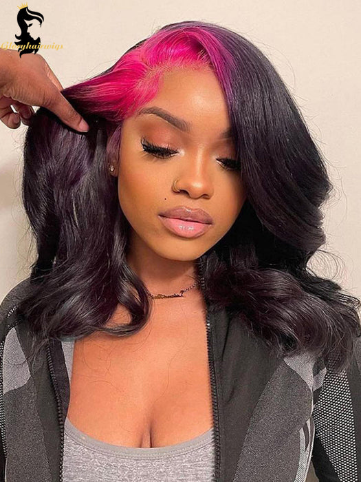 ombre lace front wig human hair