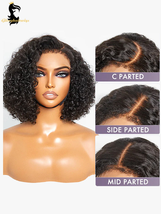 12 inches pixie curls wig