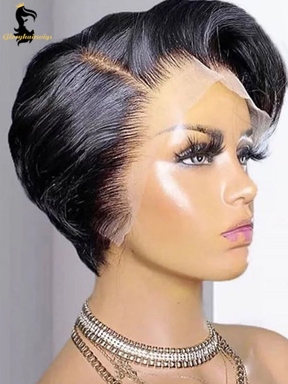 pixie cut lace front
