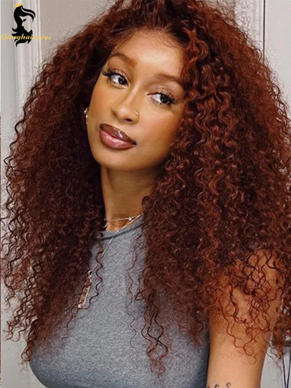 reddish brown hair
