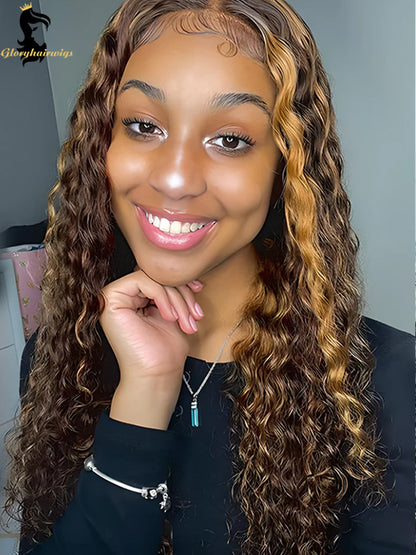 water wave glueless wigs
