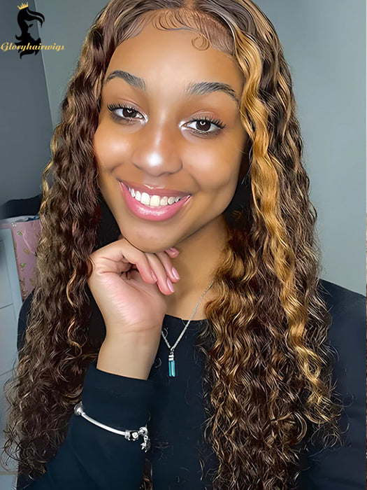 water wave glueless wigs