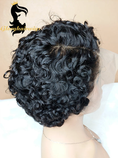 360 short lace wig