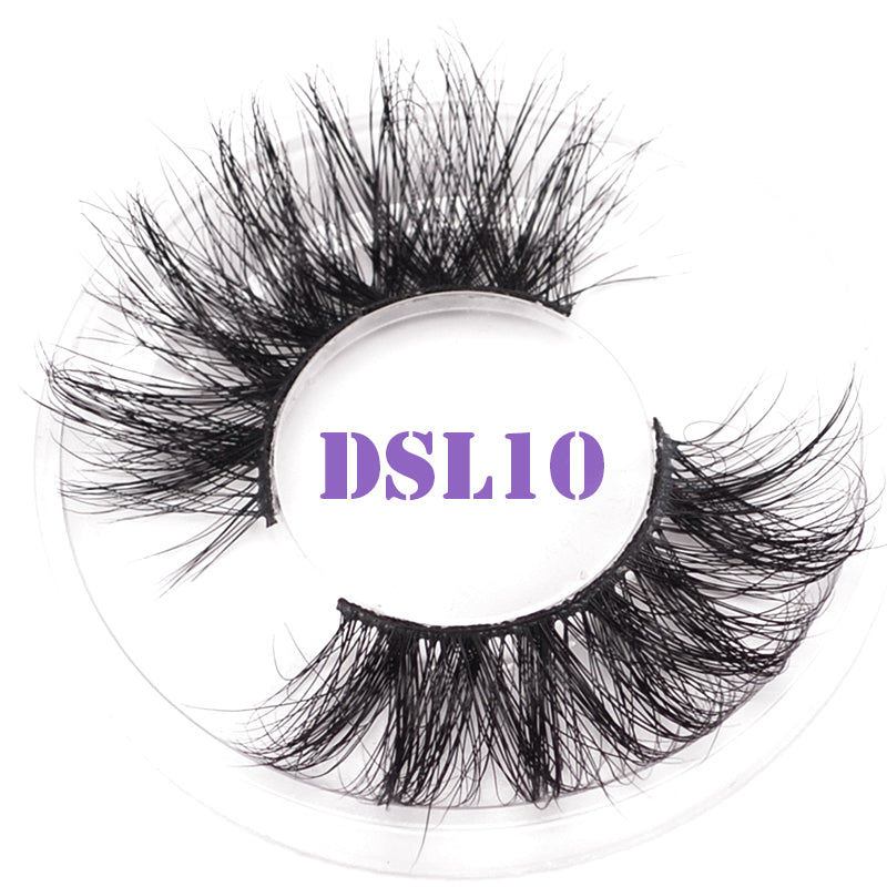 what are silk lashes made of 