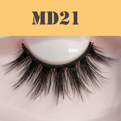 Affordable magnetic lashes luxury packaging 6 Sets gloryhairwigs