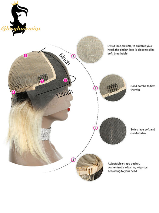 613 ombre bob wig