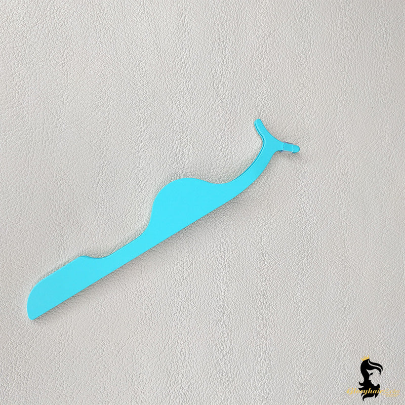tweezers to apply lashes