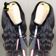 wet and wavy headband wig