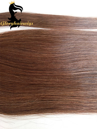 Human hair ponytail straight ponytail natural hair ponytail in Gloryhairwigs