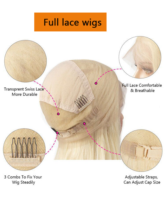 short blunt blonde bob