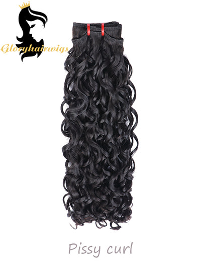 Spring Curly Bouncy Curl Human Hair Bundles For Black Women