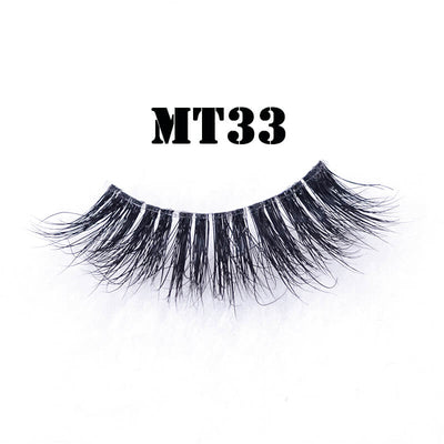 False lashes with clear band invisible band lashes