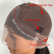 10 inch curly bob wig
