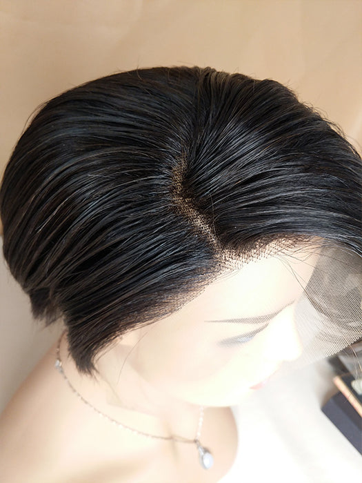 short wavy bob wigs