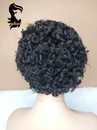 short wet and wavy wigs