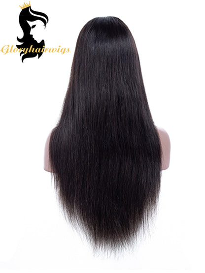 straight lace wig
